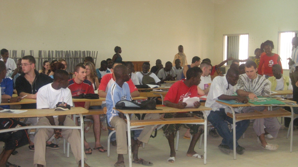 Echange scolaire entre le lycée de Matam et le lycée Amblard, 2008